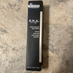 Dr Brandt triple peptide eye cream. New in box
